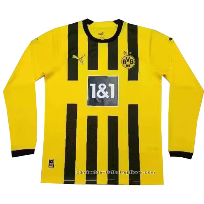 Camiseta 1ª Borussia Dortmund Manga Larga 2022-2023